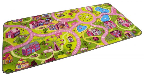 Spielmatte Sweet Town-140x200 cm