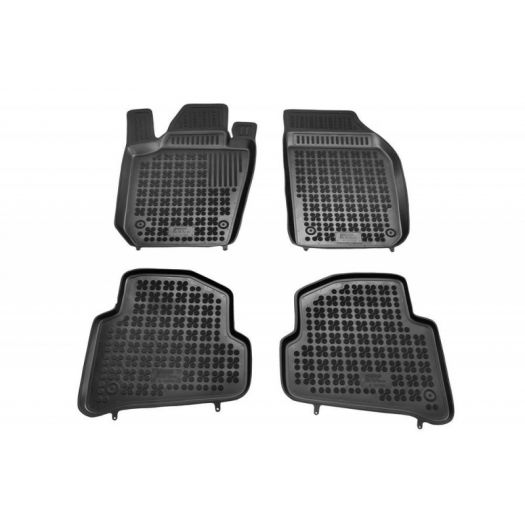 Auto Fußmatten für Skoda Fabia III, 2014-2021, 4.tlg Set -  Innovativfussmatten für Ihr Auto - Fußmatten in höchster Qualität